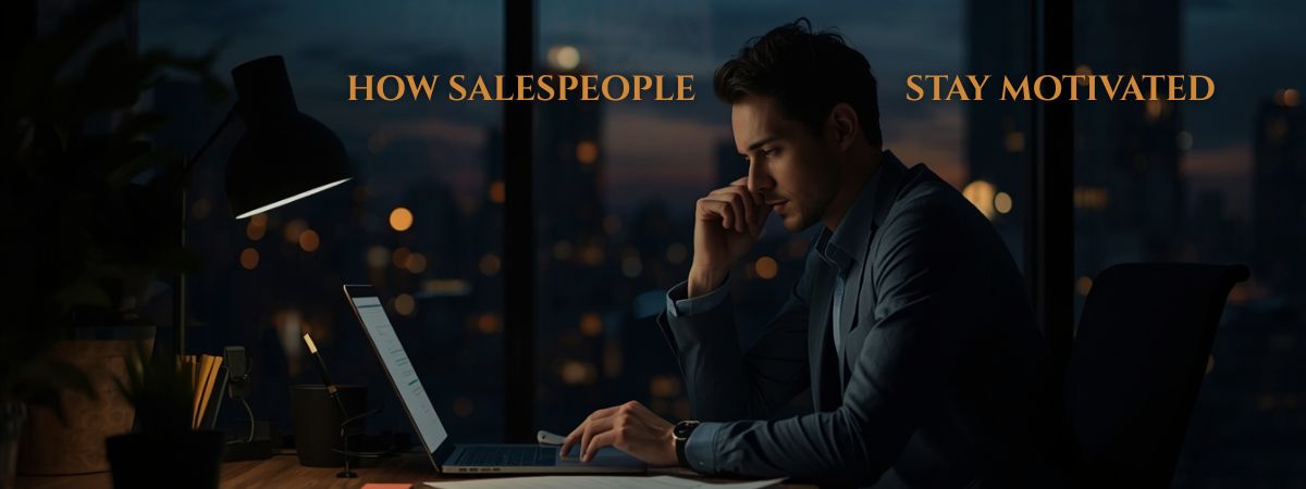 How salespeople stay motivated
